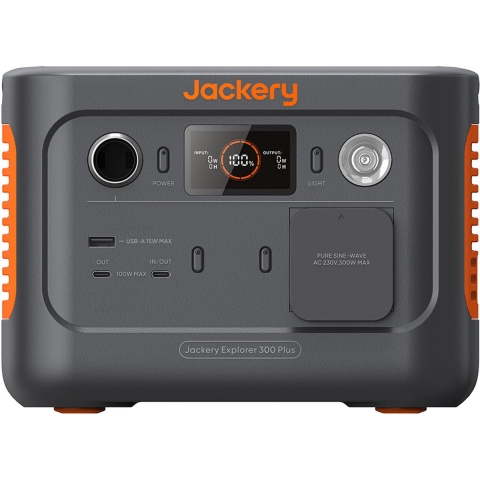 Jackery Explorer 300 Plus Draagbare Powerbank Zwart