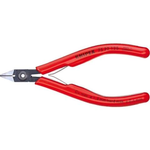 Knipex Zijsnijtang met klein facet 125 mm - 7522125
