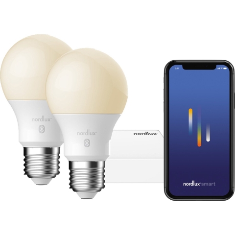 Nordlux LED Start Pack SMART 2x 8,5-60W GLS E27 + Bridge - 2770010