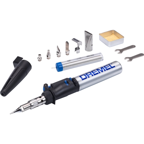 Dremel Compact gereedschap-systeem 2000JD (Model 2000-7, VersaTip + soldeertip + pyrografietip + snijmes) - F0132000JD