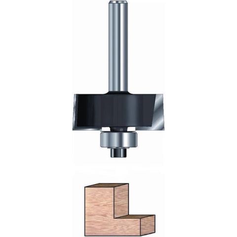 ENT Sponningfrees HM A/B 28.6/12.7mm, Met lager kolf 6mm - 7916603