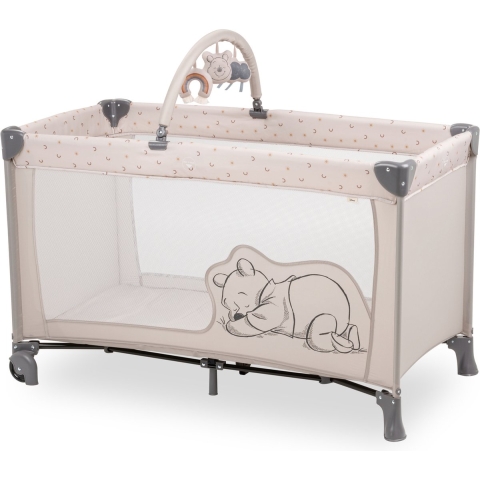 Campingbed Hauck Dream'n Play Pooh Rainbow Beige