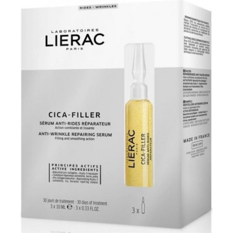 Lierac Cica-Filler Herstellend Antirimpelserum | 3 x 10 ml