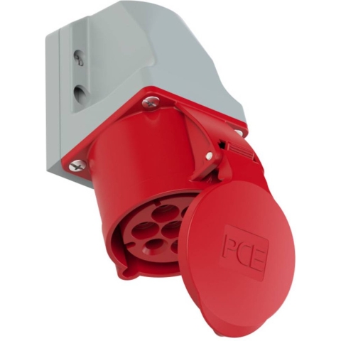PCE PC Electric 127-6v CEE-wandcontactdoos 32 A 7-polig 400 V 1 stuk(s)