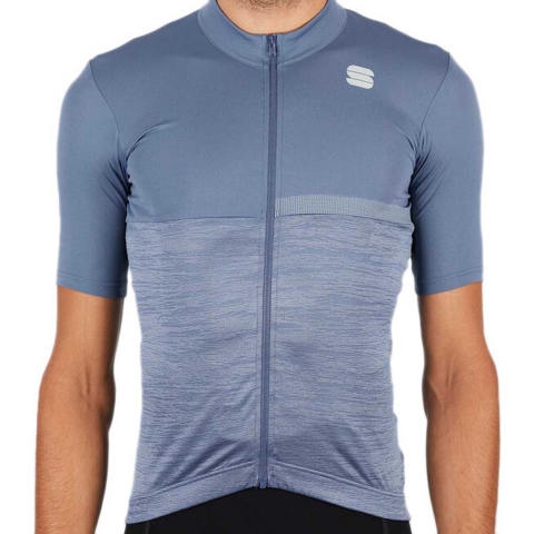 Sportful Bomber fietsshirt korte mouw blauw heren XXL