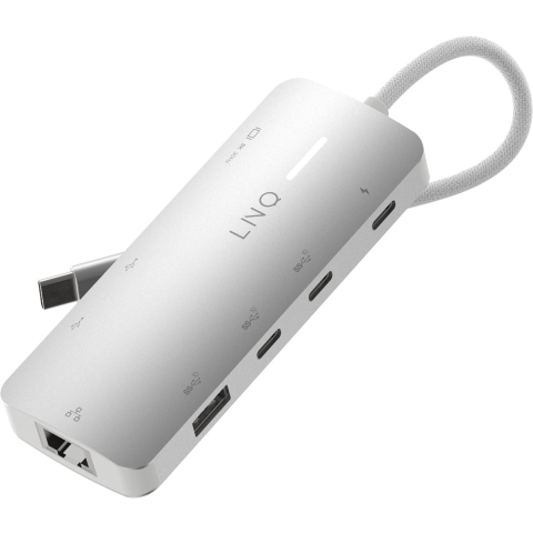 Linq 622737 8-in-1 PS 8k Usb-c Multiport Hub Hub