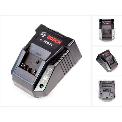 Bosch Blauw AL 1820 CV Acculader | Li-ion accu&apos;s | 2607225424 - 2607225424