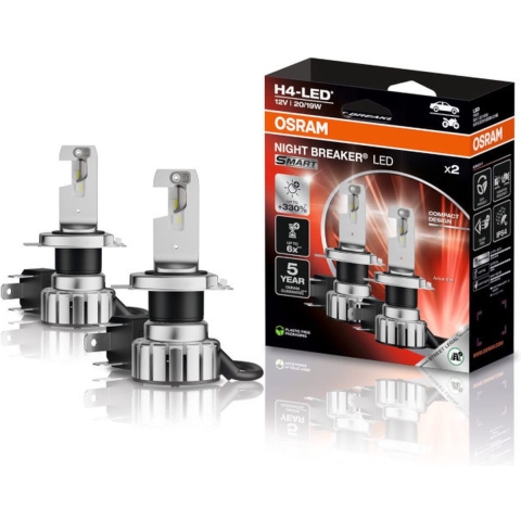 OSRAM 64193DWNBSM-2HB LED-lamp Night Breaker LED H4 21 W 12 V
