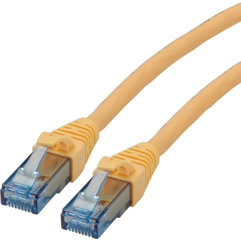 ROLINE Patchkabel Cat.6A UTP, Component Level, LSOH, geel, 20 m