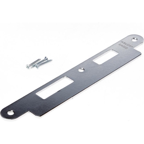 ABLOY EA322 Abloy sluitplaat voor stompe deuren | 232x40x3mm | voor Abloy sloten DR1/2/3/4. - 10013732