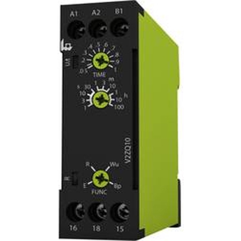 tele 125150 V2ZQ10 24-240V AC/DC Tijdrelais Multifunctioneel 1 stuk(s) Tijdsduur: 0.05 s - 100 h 1x wisselcontact