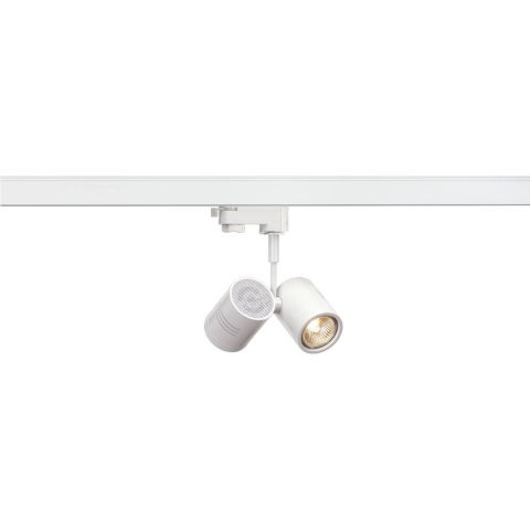 SLV Bima II 152231 230V-railsysteem lamp 3-fasig GU10 100 W Halogeen, LED Wit (mat)