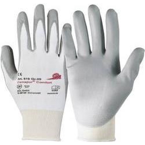 Honeywell Handschoen | maat 7 wit/grijs | EN 388 PSA-categorie II | polyamide-tricot met polyurethaan | 10 paar - 061907941E 061907941E