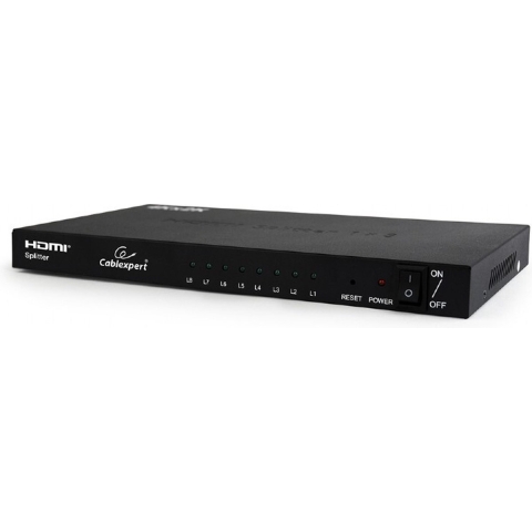 Enzo Gembird HDMI splitter 1 in->8 uit 7541975