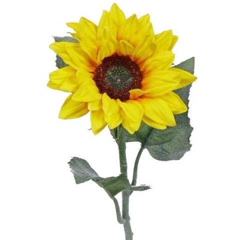 4 Kunst zonnebloemen 81 cm -