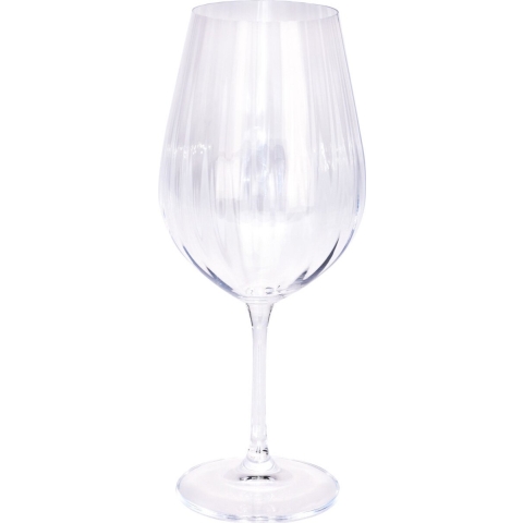 Voordeelpakket 12x Rode wijnglazen 69 cl/690 ml van kristalglas -