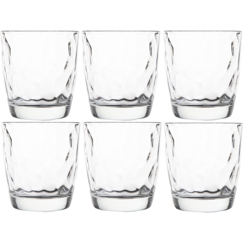 Set van 18x stuks waterglazen/drinkglazen transparant 300 ml -