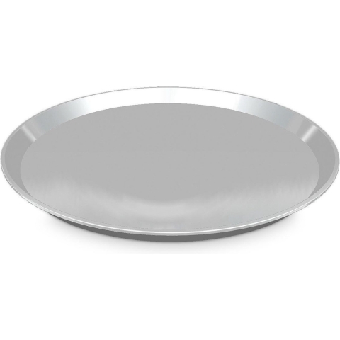 Set van 10x stuks wit rond horeca dienblad/serveerblad van kunststof 34 cm -