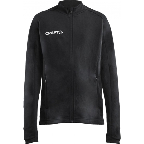 Craft 1910156 Evolve Full Zip Jr - Black - 134/140