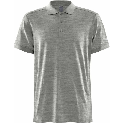 Craft 1910745 Core Blend Polo Shirt Men - Grey Melange - S
