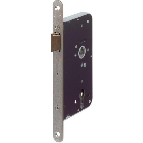 ASSA ABLOY 2465 Loopslot | DM70mm | krukgat 8mm | voorplaat RVS 20x235mm afgerond | DR 1+3/2+4 - 7262094