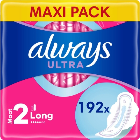 24x Always Maandverband Ultra Long 8 stuks