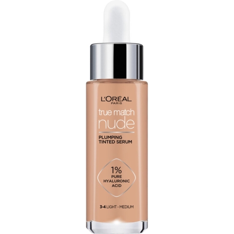2x L'Oréal True Match Getint Serum 3-4 Light Medium 30 ml
