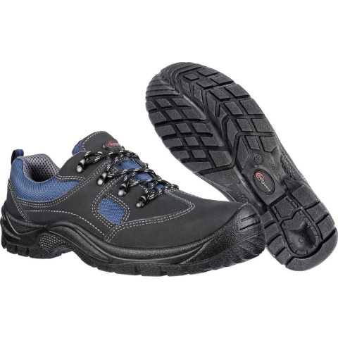 Footguard SAFE LOW 641880-43 Veiligheidsschoenen S3 Schoenmaat (EU): 43 Zwart, Blauw 1 stuk(s)