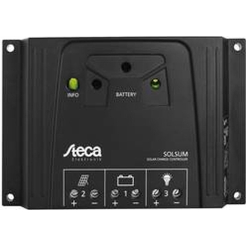 Steca Solsum 0808 Laadregelaar voor zonne-energie 12 V, 24 V 8 A