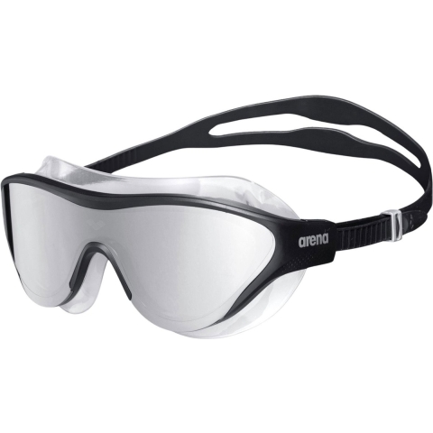 Arena The One mask mirror zwembril zilver/zwart