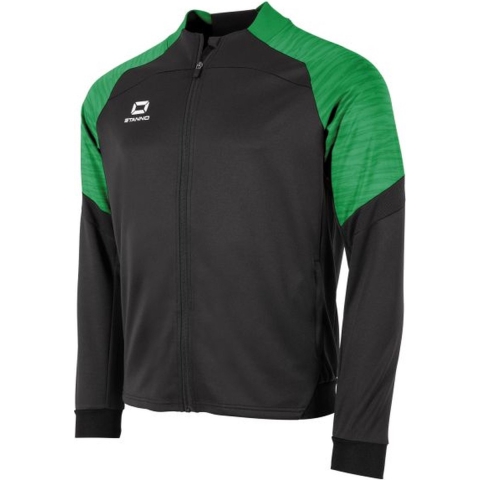 Stanno 408037 Bolt Full Zip Top - Black-Green - L