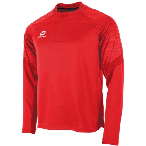 Stanno 408038 Bolt Quarter Zip Top - Red - 3XL