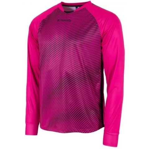 Stanno 415004 Vortex Keeper Shirt Long Sleeve - Magenta-Black - S