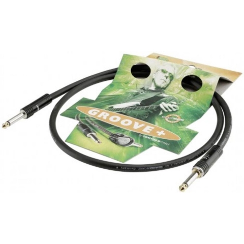 Sommer Cable S13E-0600-SW Instrumenten Aansluitkabel [1x Jackplug male 6,3 mm (mono) - 1x Jackplug male 6,3 mm (mono)] 6.00 m Zwart