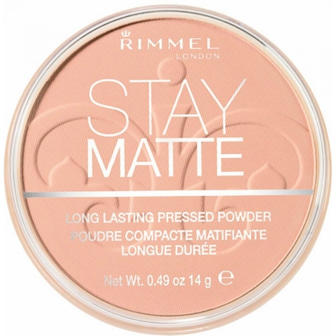 3x Rimmel Stay Matte Pressed Powder 008 Cashmere 14 gr