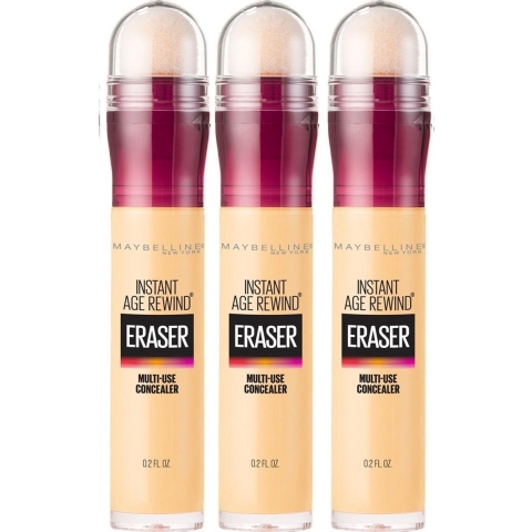 3x Maybelline Instant Anti Age Eraser Concealer 06 Neutralizer