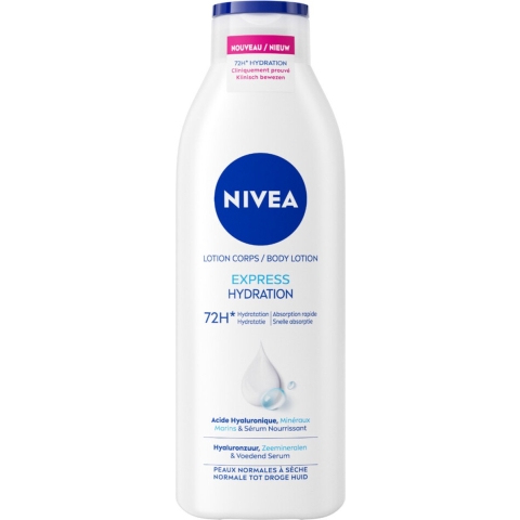 6x Nivea Bodylotion Express 250 ml