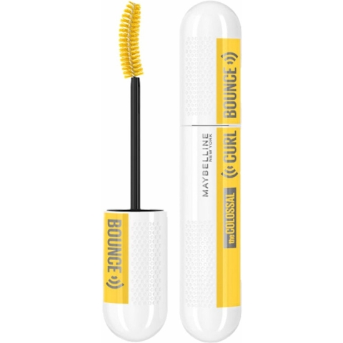 3x Maybelline Colossal Curl Bounce Mascara Very Black 10 ml