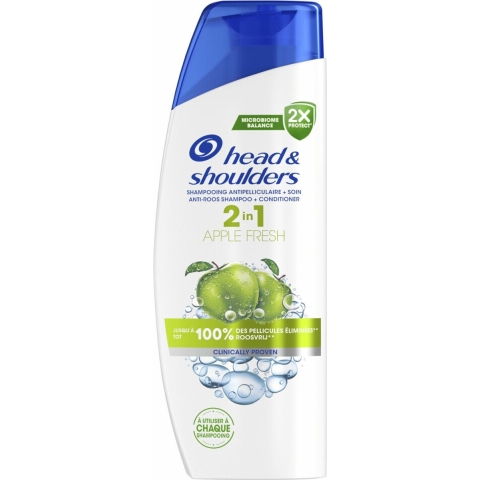 6x Head&Shoulders 2in1 Apple Fresh 300 ml
