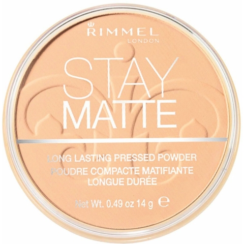 3x Rimmel Stay Matte Pressed Powder 006 Warm Beige 14 gr