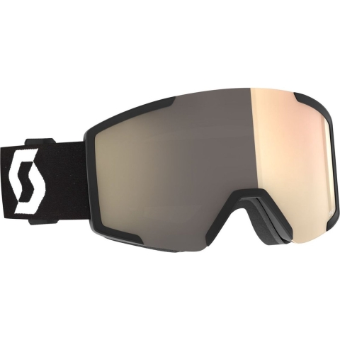 Scott Shield Light Sensitive skibril zwart/brons