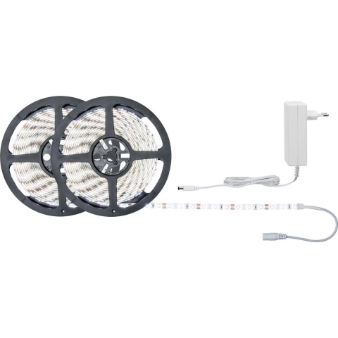 Paulmann SimpLED 78977 LED-strip complete set Met connector (male) 12 V 10 m Daglichtwit 1 stuk(s)