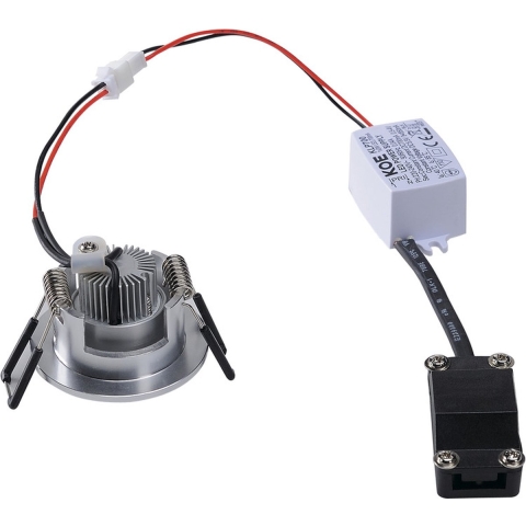 SLV 113976 New Tria Mini Set LED-inbouwlamp LED LED vast ingebouwd 4.4 W Aluminium (geborsteld)