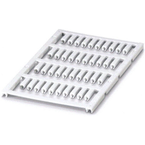 Phoenix Contact 0827148 UC-WMCO 2,9 (12X3,5) Adermarkering Montagemethode: Vastklemmen Markeringsvlak: 12 x 3.50 mm Wit Aantal markeringen: 400 10 stuk(s)