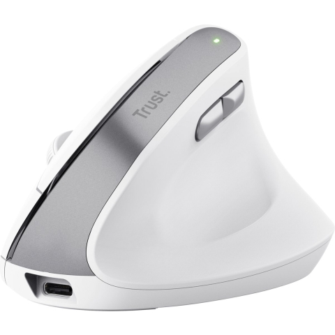 Trust BAYO II Muis Bluetooth Optisch Wit 6 Toetsen 2400 dpi Geïntegreerd scrollwiel