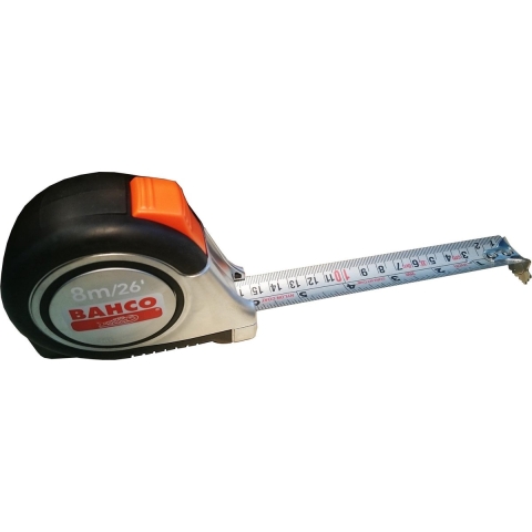 Bahco rolbandm 8m 25mm rvs eng | MTS-8-25-E