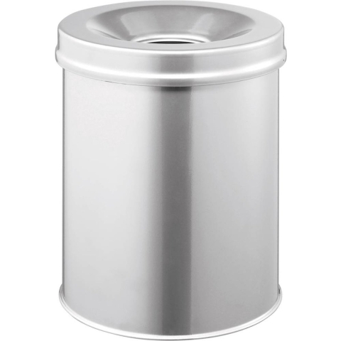 Durable Afvalbak | H357xd.260mm | 15 l zilver | 1 stuk - 330523 330523