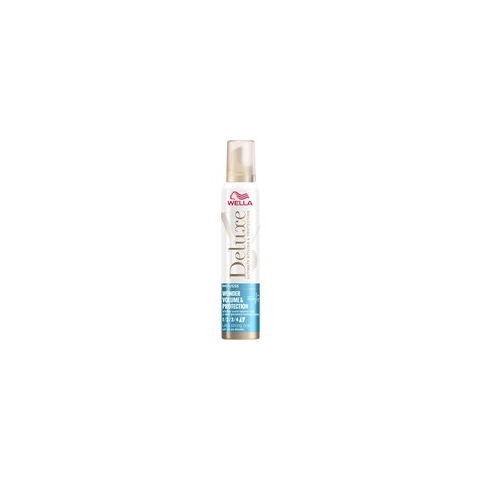 6x Wella Deluxe Volume&Protection Mousse 200 ml