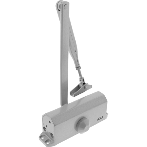 AXA Deurdranger (model 7505) grijs: voor deuren tot 60 kg met instelbare sluitsnelheid en eindslag - 750503491