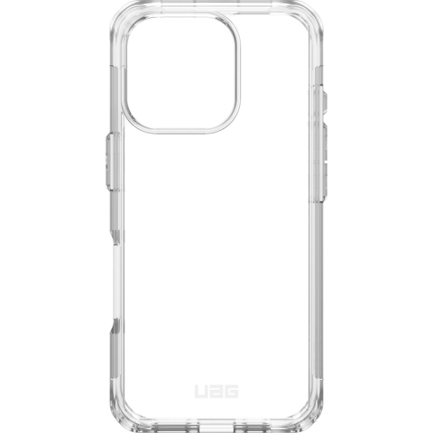 Urban Armor Gear Plyo Case Backcover Apple iPhone 16 Pro Ice, Transparant Inductieve lading